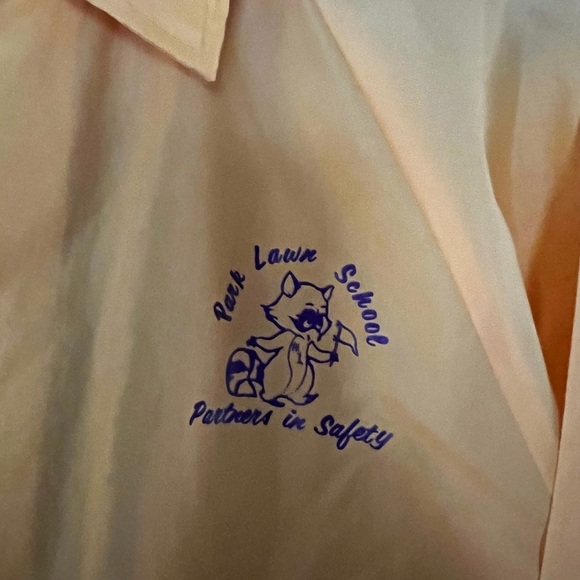 Vintage Yellow Safety Patrol Jacket - Picture 3 of 4